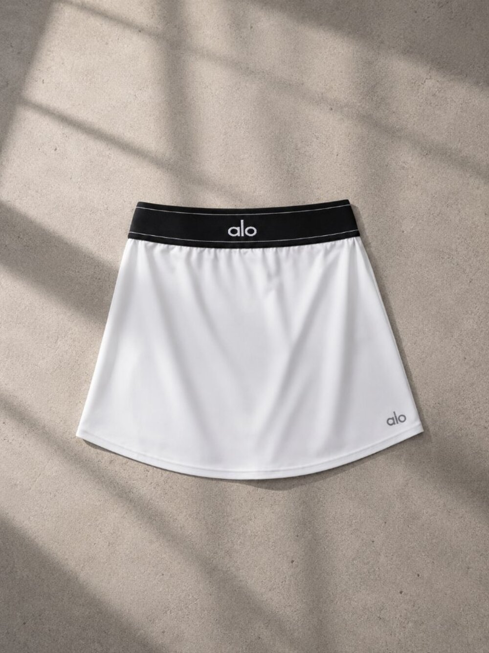 Match Point Tennis Skirt - White Athleisure Skort Like New XS S M L